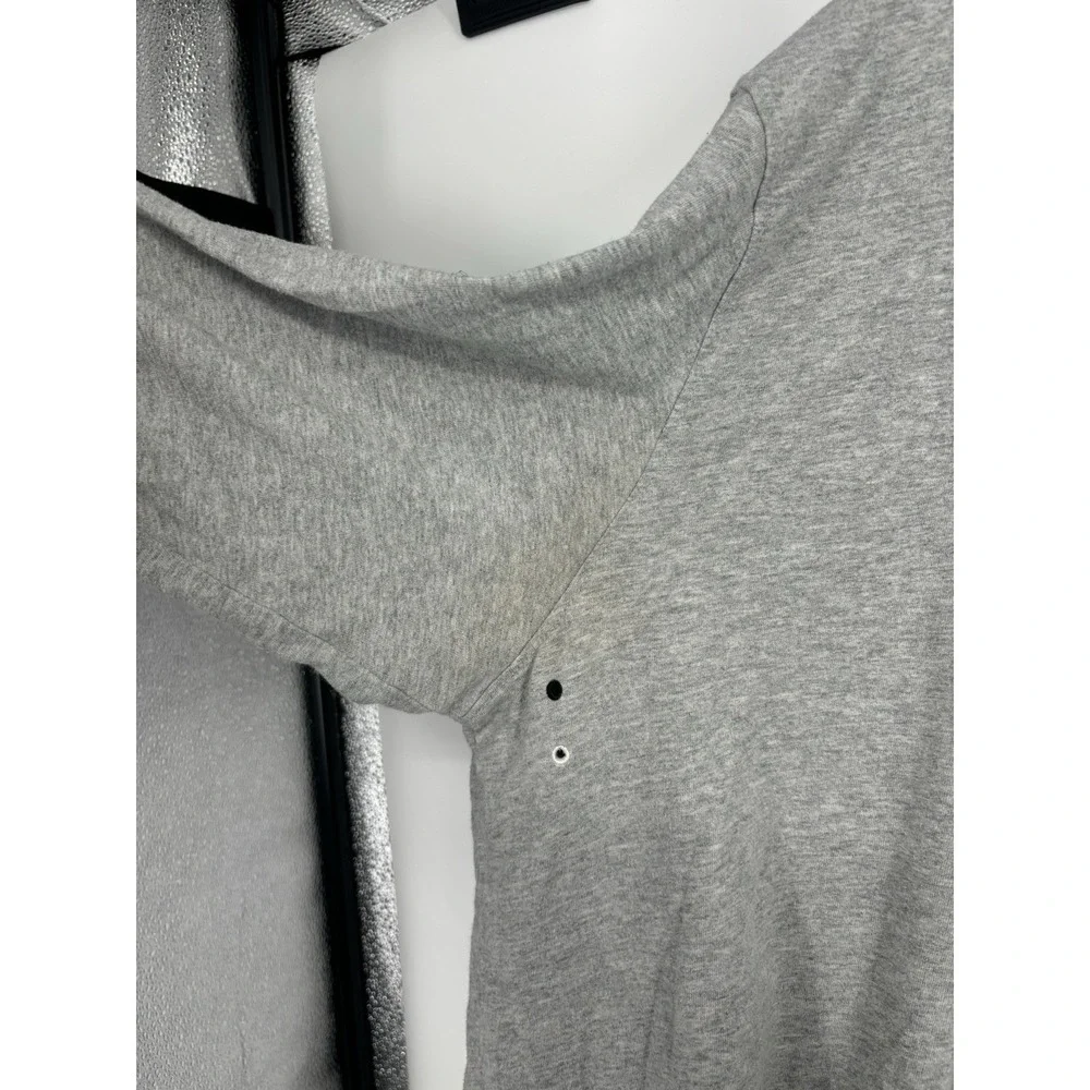 Air Jordan Nike Argyle‎ Diamond Printed Embroidered Vented Long Sleeve Tee 2XL